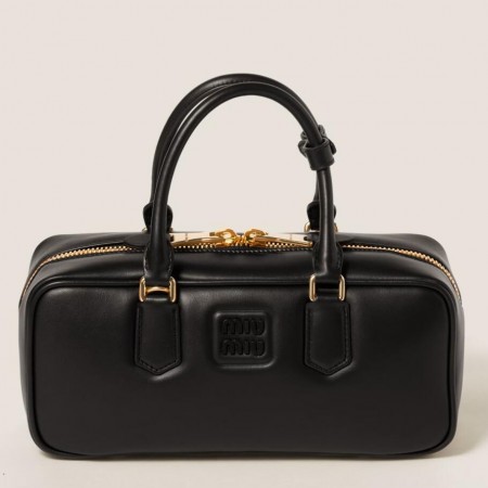 Miu Miu Arcadie Large Bag in Black Leather