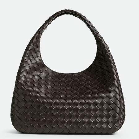 Bottega Veneta Campana Large Bag in Fondant Intrecciato Lambskin