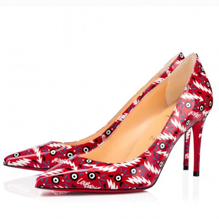 Christian Louboutin Ginzana Patent Kate 85mm Pumps