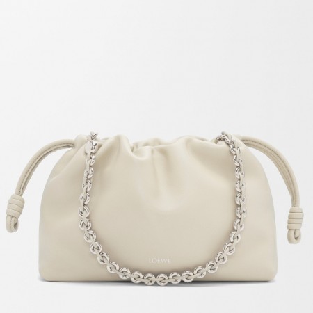 Loewe Flamenco Purse in Sea Salt Nappa Lambskin