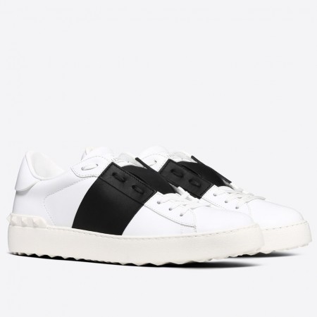 Valentino Garavani Matte Open Sneaker Black