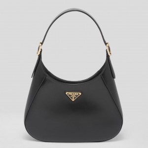Prada Shoulder Bag in Black Leather
