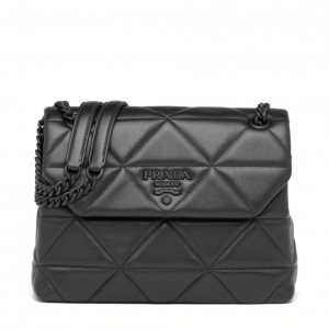 Prada Medium Spectrum Bag In Black Nappa Leather