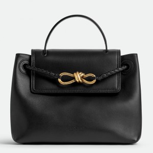 Bottega Veneta Ciao Ciao Small Bag in Black Calfskin