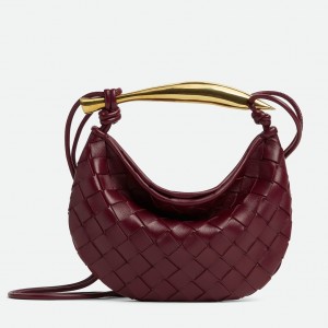 Bottega Veneta Sardine Mini Bag In Barolo Intrecciato Lambskin