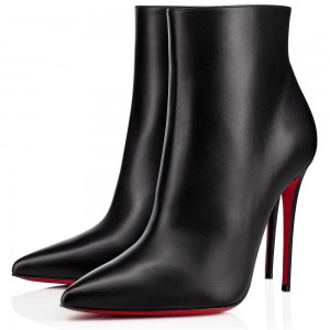 Christian Louboutin So Kate Booty 100MM In Black Leather