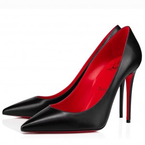 Christian Louboutin Kate Pumps 100 mm In Black Lambskin