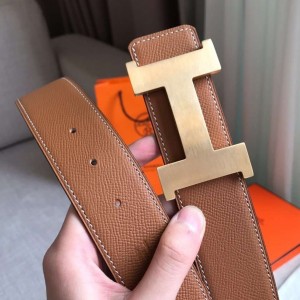 Hermes Constance 2 Belt Buckle & Gold Epsom 42MM Strap 