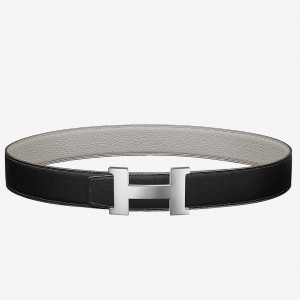 Hermes Constance Belt Buckle & Perle Clemence 38 MM Strap 