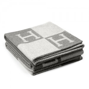 Hermes Grey Avalon Blanket