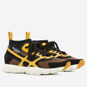 Valentino Garavani Yellow Sound High Sneakers