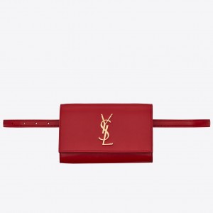 Saint Laurent Red Kate Belt Bag