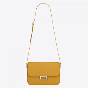 Saint Laurent Le Pave Bag In Saffron Calfskin 