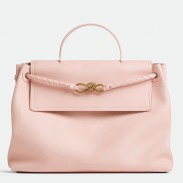 Bottega Veneta Ciao Ciao Large Bag in Pink Calfskin
