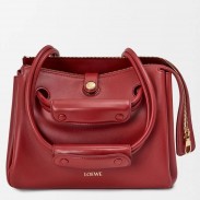 Loewe Madrid Small Bag in Red Supple Calfskin
