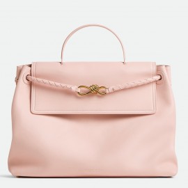 Bottega Veneta Ciao Ciao Large Bag in Pink Calfskin