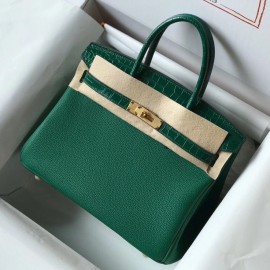 Hermes Touch Birkin 30cm Limited Edition Green Bag