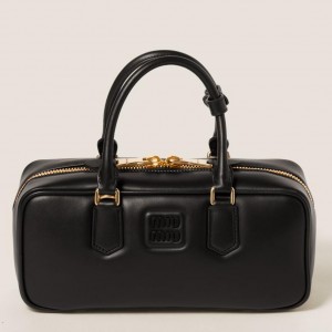 Miu Miu Arcadie Large Bag in Black Leather