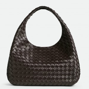 Bottega Veneta Campana Large Bag in Fondant Intrecciato Lambskin