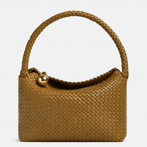 Bottega Veneta Tosca Bag in Acorn Intrecciato Calfskin