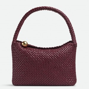Bottega Veneta Tosca Bag in Barolo Intrecciato Calfskin