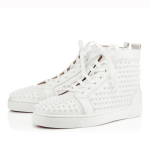 CHRISTIAN LOUBOUTIN LOUIS JUNIOR SPIKES ORLATO MEN'S FLAT - CL67