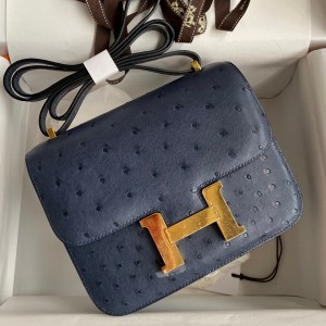 Replica Hermes Constance 18 Handmade Bag In Black Lizard Leather