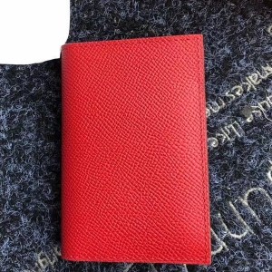 Shop HERMES Unisex Street Style Folding Wallet Card Holders by NobU37