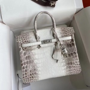 Replica Hermes Birkin 25 Retourne Bag In Himalaya Niloticus