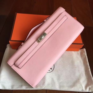 Replica Hermes Kelly Mini II Handmade Bag In Rose Confetti Epsom Leather