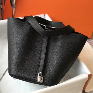 Replica Hermes Picotin Lock 18 Bag In Trench Clemence Leather