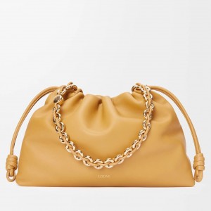 Loewe Large Flamenco Purse in Sahara Nappa Lambskin