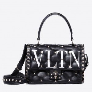 Valentino Garavani Black VLTN Quilted Candystud Bag