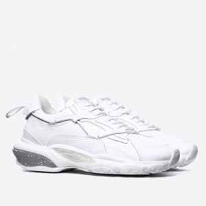 Valentino Chalk Bounce Low-Top Sneaker