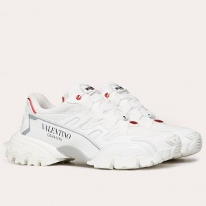 Valentino Men's White Climbers Sneakers