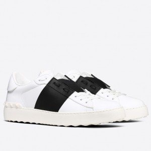 Valentino Garavani Matte Open Sneaker Black