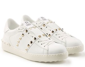 Valentino White Rockstud Untitled Sneaker