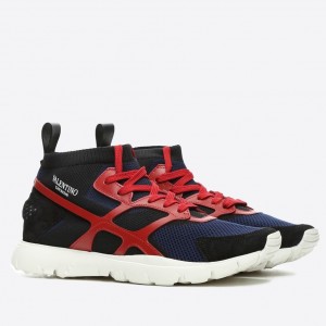 Valentino Garavani Red Sound High Sneakers