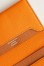 Hermes R.M.S Card Holder in Apricot Evergrain Calfskin