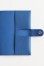 Hermes R.M.S Passport Holder in Blue France Evercolor Calfskin
