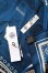 Hermes Blue Tatouages Marins Bandana Shawl 140 
