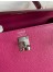 Hermes Kelly Sellier 25 Handmade Bag In Rose Purple Epsom Calfskin