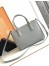 Prada Galleria Medium Bag in Cornflower Saffiano Leather