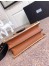Prada Cahier Shoulder Bag In Brown/Black Leather