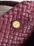 Bottega Veneta Tosca Bag in Barolo Intrecciato Calfskin