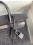 Hermes Dark Grey Birkin 25cm Matte Alligator Crocodile Skin Bag