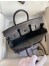 Hermes Dark Grey Birkin 25cm Matte Alligator Crocodile Skin Bag