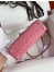 Hermes Terre Cutie Ostrich Kelly Mini II Handmade Bag
