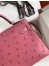 Hermes Terre Cutie Ostrich Kelly Mini II Handmade Bag