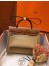 Hermes Herbag Zip 31cm Bag In Brown And Beige